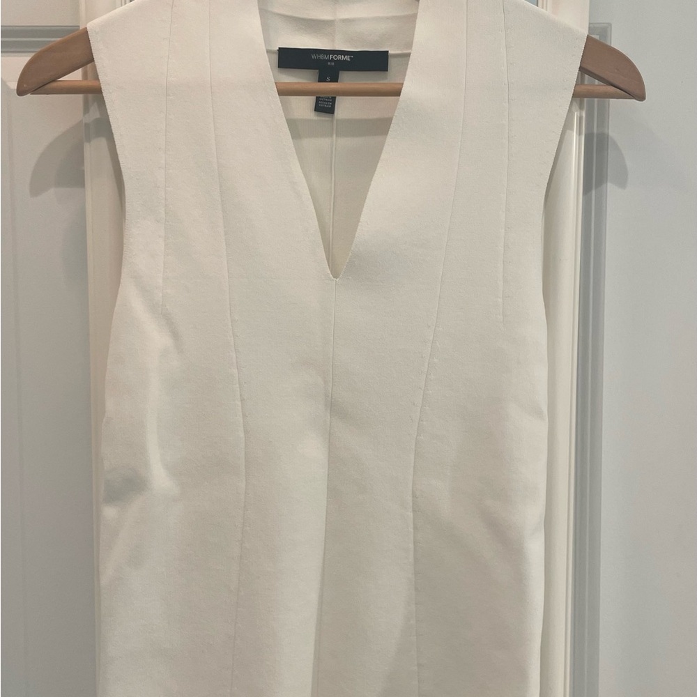 White House Black Market Ivory Top